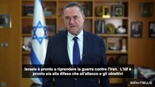 Ministro Difesa Israele Katz: riporteremo Iran a età della pietra