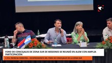 Foro de concejales de zona sur de Misiones se reunió en Alem con amplia participación