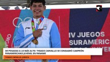 De Posadas a lo más alto: Thiago Carvallo se consagró campeón panamericano juvenil en Panamá