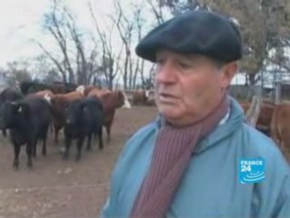 Grève des producteurs argentins