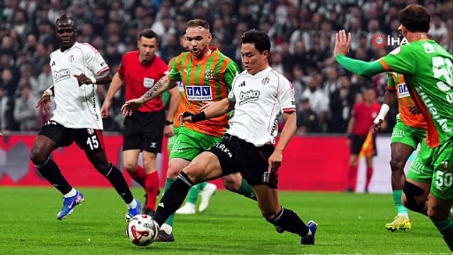 Ziraat Türkiye Kupası: Beşiktaş: 1 - Corendon Alanyaspor: 0 (İlk yarı) | Ajansspor | IHA