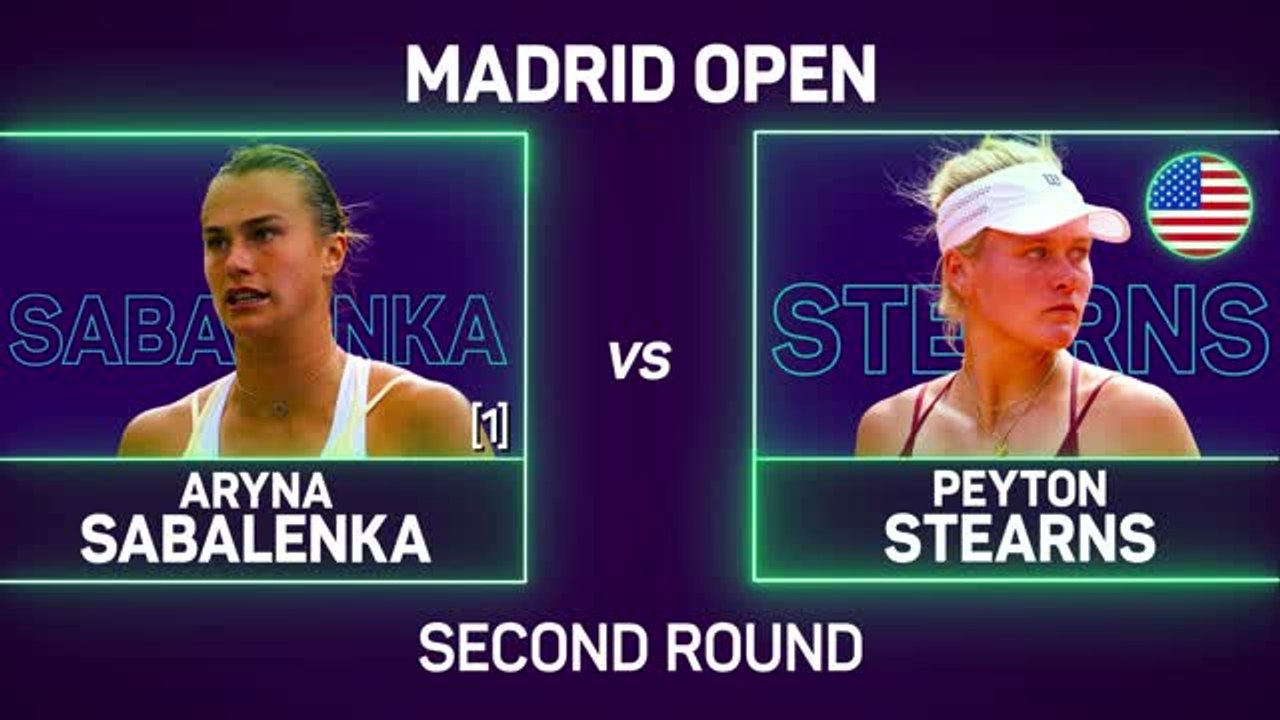 Sabalenka opens clay-court season with tough win