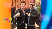 Cruz Martínez se reencuentra con Christian Nodal