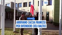 Arrivano altri caccia francesi in Lituania per difendere i cieli del Baltico