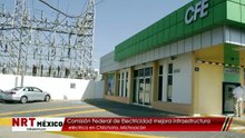 Comisión Federal de Electricidad mejora infraestructura eléctrica en Chilchota, Michoacán