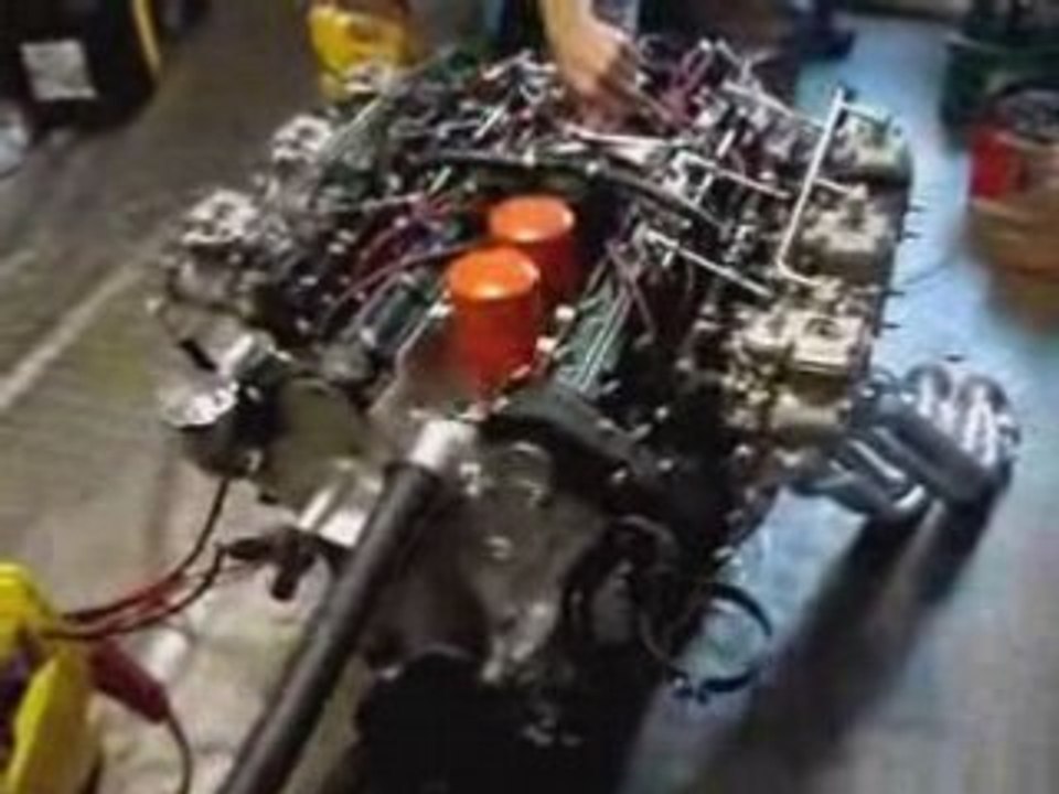 Ferrari 365 GT4 BB V12 Engine