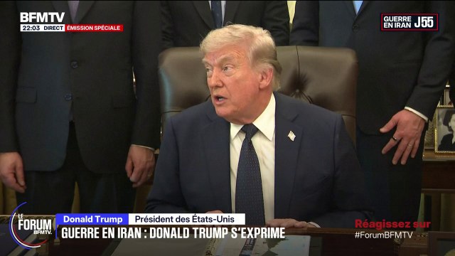 Guerre en Iran: On a un blocus qui est efficace à 100% , juge Donald Trump
