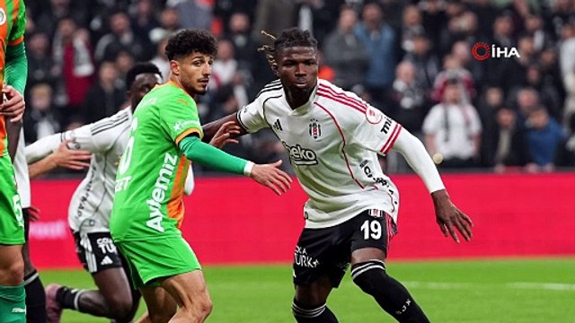 Ziraat Türkiye Kupası: Beşiktaş: 3 - Corendon Alanyaspor: 0 (Maç sonucu) | Ajansspor | IHA