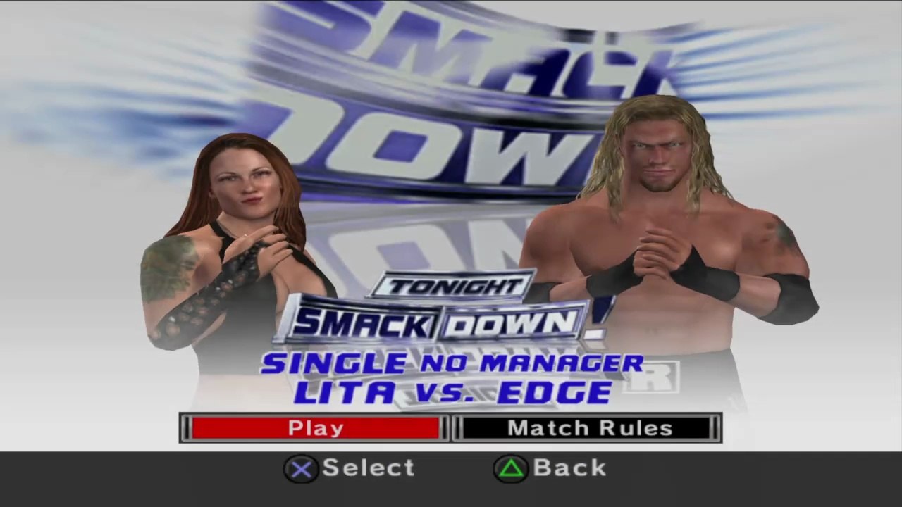 WWE Smackdown vs. Raw 2007 - Lita vs. Edge