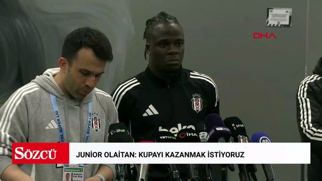 Junior Olaitan: Kupayı kazanmak istiyoruz
