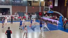 Défaite de Namur 78-84 dans la finale aller des play-off de TDW1 après prolongation contre Kangoeroes