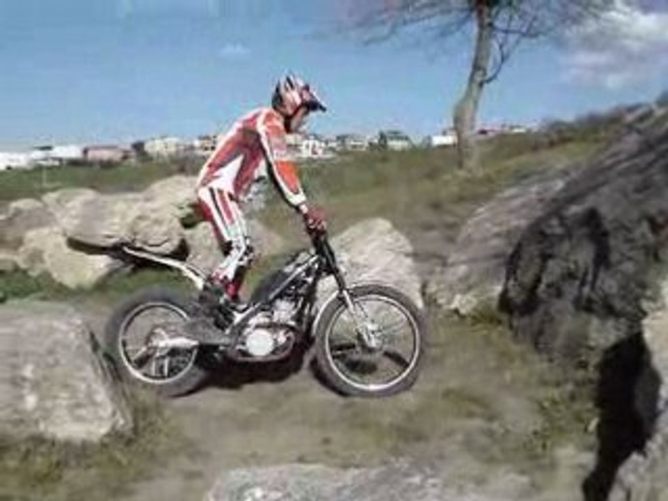 Essai du nouvel amortisseur Olhins (Trialmag)