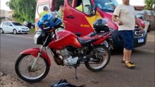 Condutor de carro foge após bater contra moto com pai e filha no Interlagos