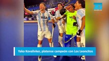 Yako Kovalivker, platense campeón con Los Leoncitos.