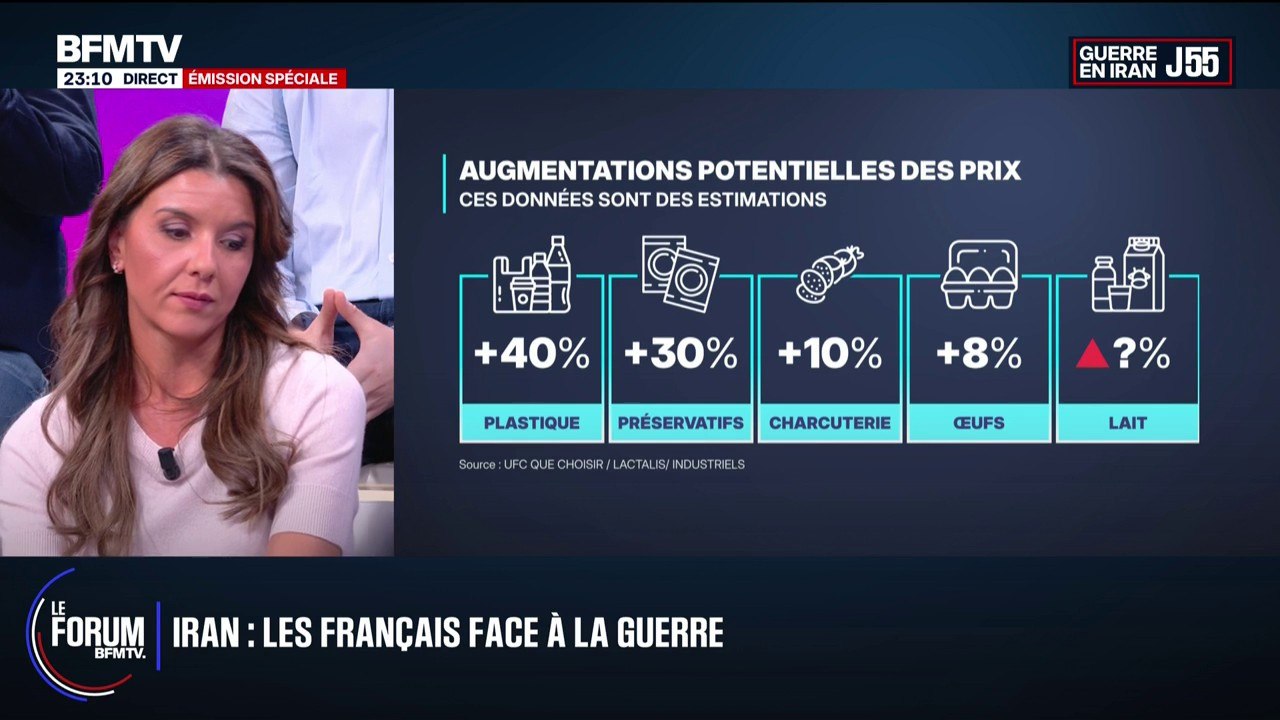 FORUM BFMTV - Plastique, œufs, lait, préservatifs... Ces produits qui pourraient augmenter prochainement