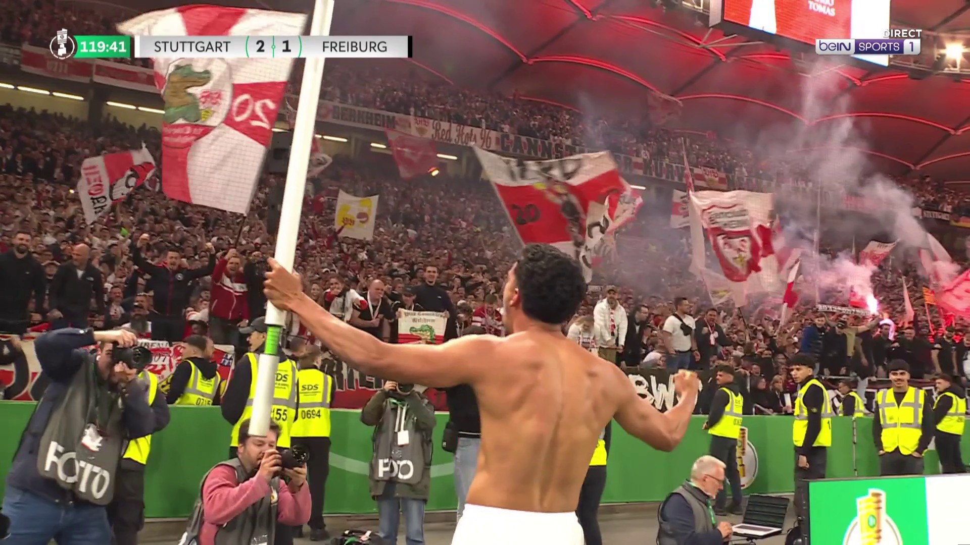 DFB Pokal : Stuttgart rejoint le Bayern en finale au terme d'une rencontre sensationnelle