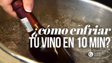 ¿Cómo enfriar el vino desde casa?