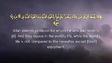 سورة الرعد | آيات 26-28 | Surah Ar-Ra'd 13:26-28 | تلاوة خاشعة تأسر القلوب بذكر الله