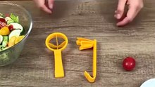 Tomato Slicer Cutter Grape Tools Cherry Kitchen Pizza Fruit Splitter