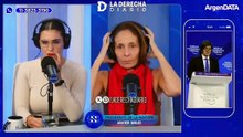 Javier Milei cruzó a Iglesias por sus dichos sobre la tasa de interés