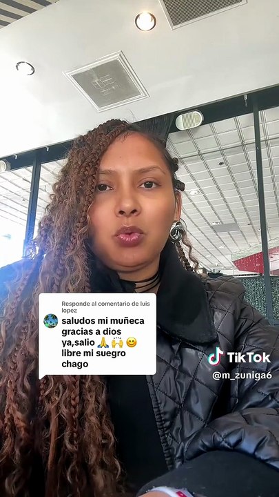 Hija del apostol chago reacciona a la libertad de su padre