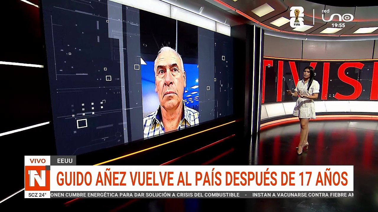 GUIDO AÑEZ RETORNARÁ A BOLIVIA