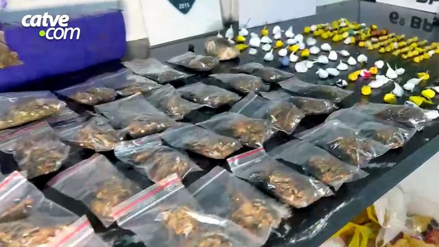 Guarda Municipal apreende drogas e recupera objetos em ponto conhecido no Bairro Cancelli