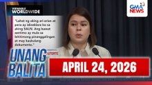 Unang Balita sa Unang Hirit: (Part 2) APRIL 24, 2026 [HD]