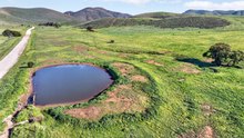 Flinders Ranges SA grazing farm with historic landmark.