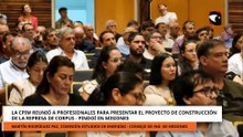 La CPIM presentó el proyecto de construcción de la represa de Corpus - Pindoí