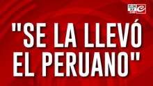"Se la llevó el peruano"