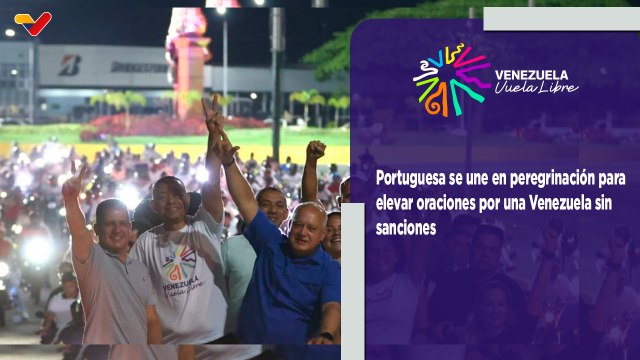Pueblo de Portuguesa se une en peregrinación para elevar oraciones por una Venezuela sin sanciones
