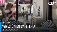 Hombre ataca a comensal que estaba en cafetería frente a Parque España