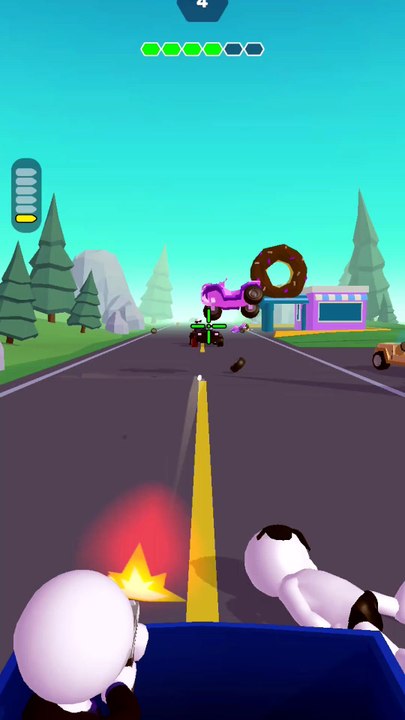 Rage Road - Car Shooting Game Gameplay |Level 4| #gaming #trending #asmr #rageroadcarshootinggame