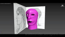 Ponikarovsky: 3DS MAX Practice Polygon Modeling Head Model Video #20 (04-23-2026)