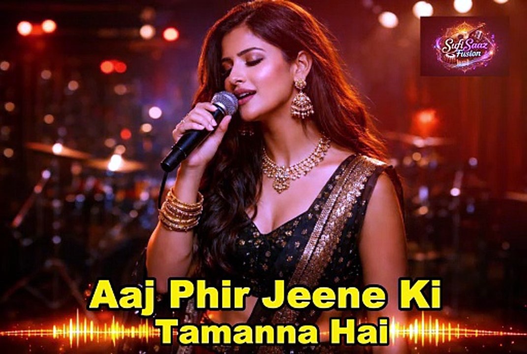 Aaj Phir Jeene Ki Tamanna Hai | Heart Touching Sufi Song 2026 | Coke Studio Style | Female Voice | Sufi Saaz