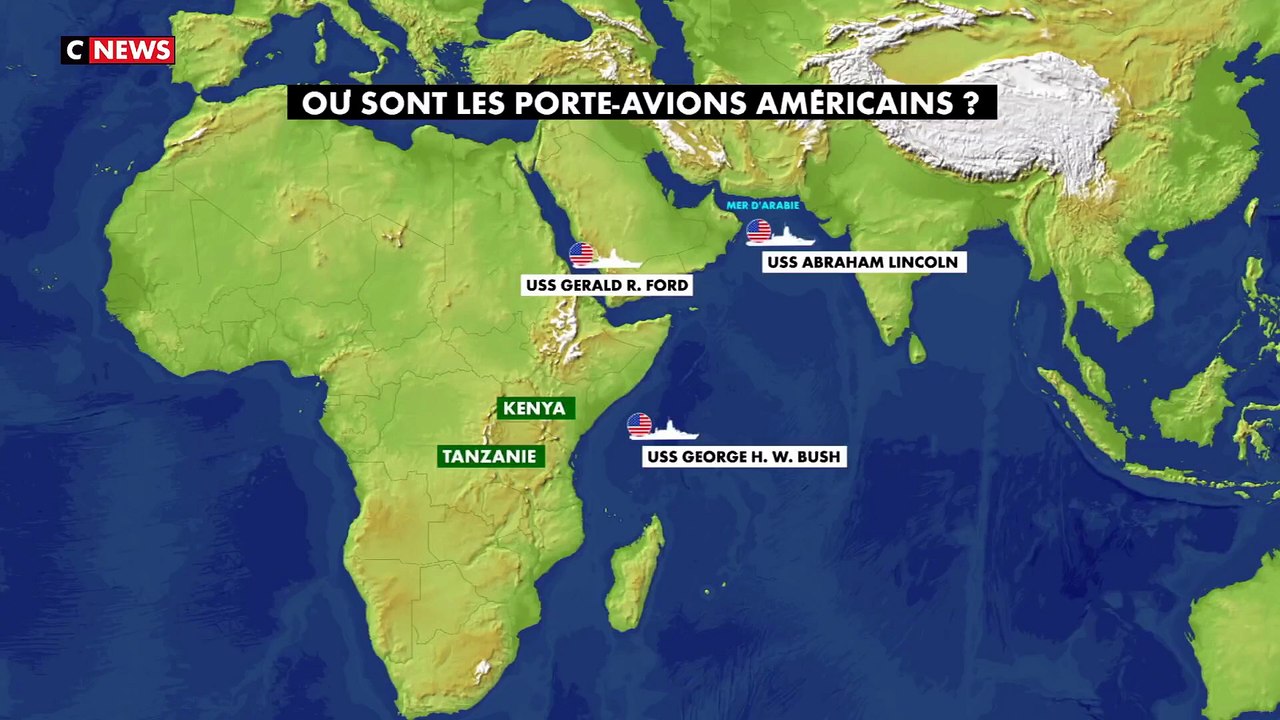 Guerre en Iran : Trois porte-avions américains arrivent dans le détroit d'Ormuz à la demande de Donald Trump