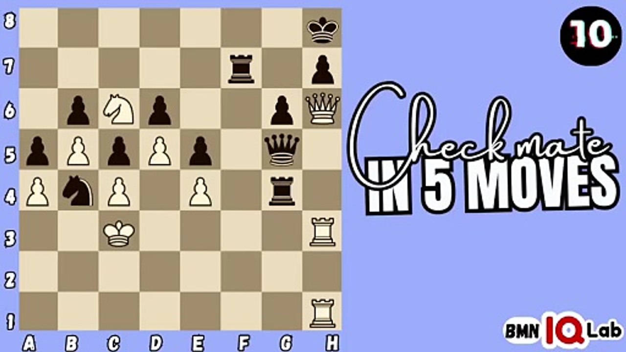 #99PercentCant 👊💯 Can you checkmate in 5 moves? (Part 39) (White to play)♟️