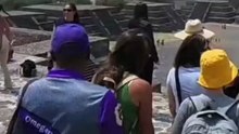 Câmera 360º registra chegada de atirador e correria de turistas nas pirâmides de Teotihuacán, no México