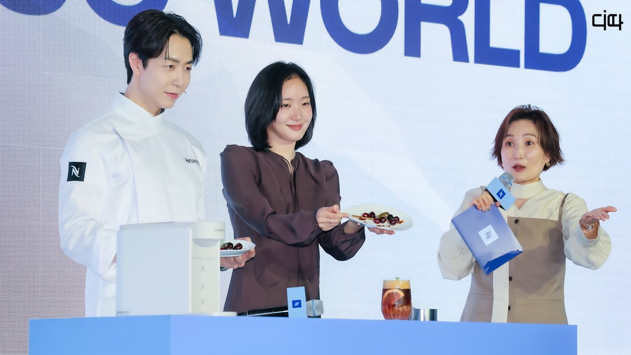 김고은-손종원(Kim Goeun-Son Jongwon), 네스프레소 미디어데이서 선보이는 플레이팅 #손종원 #김고은