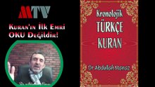 Kuran'ın İlk Emri Oku Olur mu?