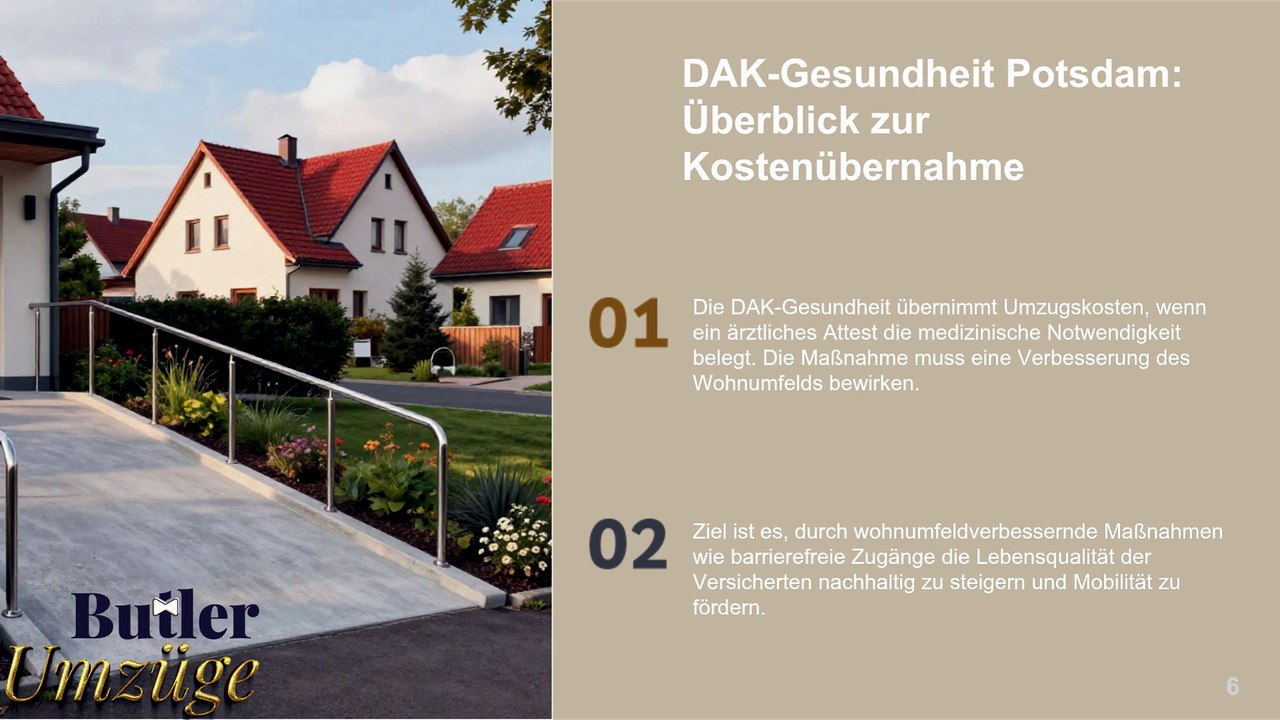 Butler Umzüge GmbH & DAK-Gesundheit Umzugskosten & Butler Umzüge GmbH