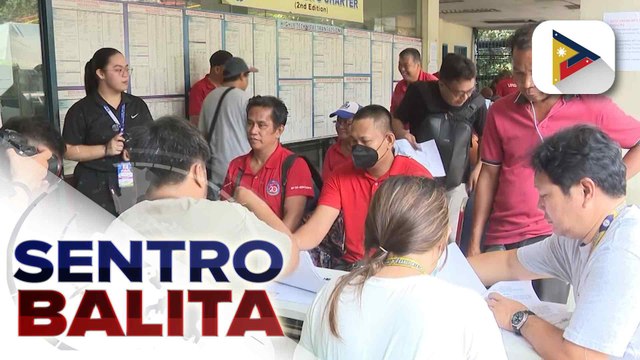 Pamamahagi ng fuel subsidy ng LTFRB sa taxi drivers, umarangkada na; masterlist ng PUV drivers, patuloy na inaayos ng ahensya | ulat ni Bernard Ferrer