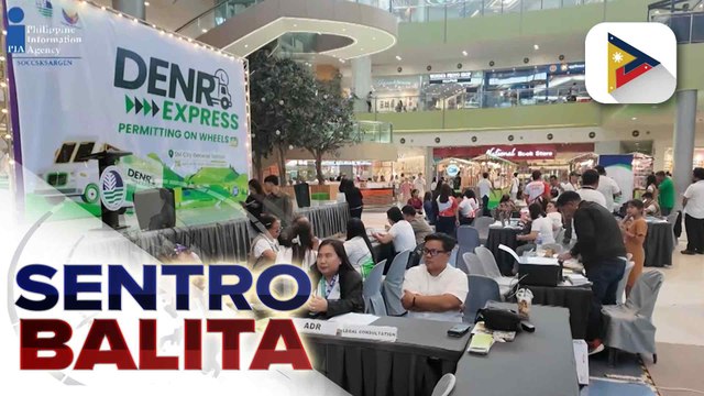 Serbisyo ng DENR, inilapit sa ating mga kababayan sa General Santos City sa tulong ng “Permitting on Wheels” | ulat ni Harlem Ferolino - PIA SOCCSKSARGEN