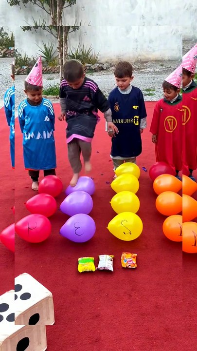 Funny Balloon game challenge  | Fun moments 🔥