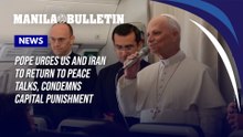 Pope urges US and Iran to return to peace talks, condemns capital punishment