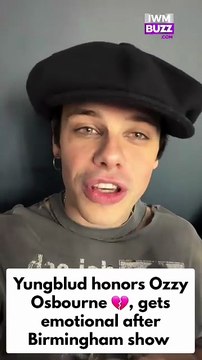 Yungblud honors Ozzy Osbourne, gets emotional after Birmingham show; Sharon Osbourne reacts