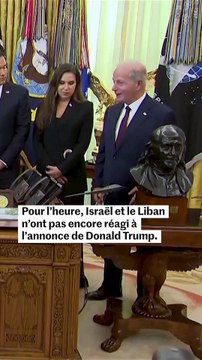 Guerre au Moyen-Orient : le cessez-le-feu entre Israël et le Liban « sera prolongé de trois semaines », annonce Donald Trump