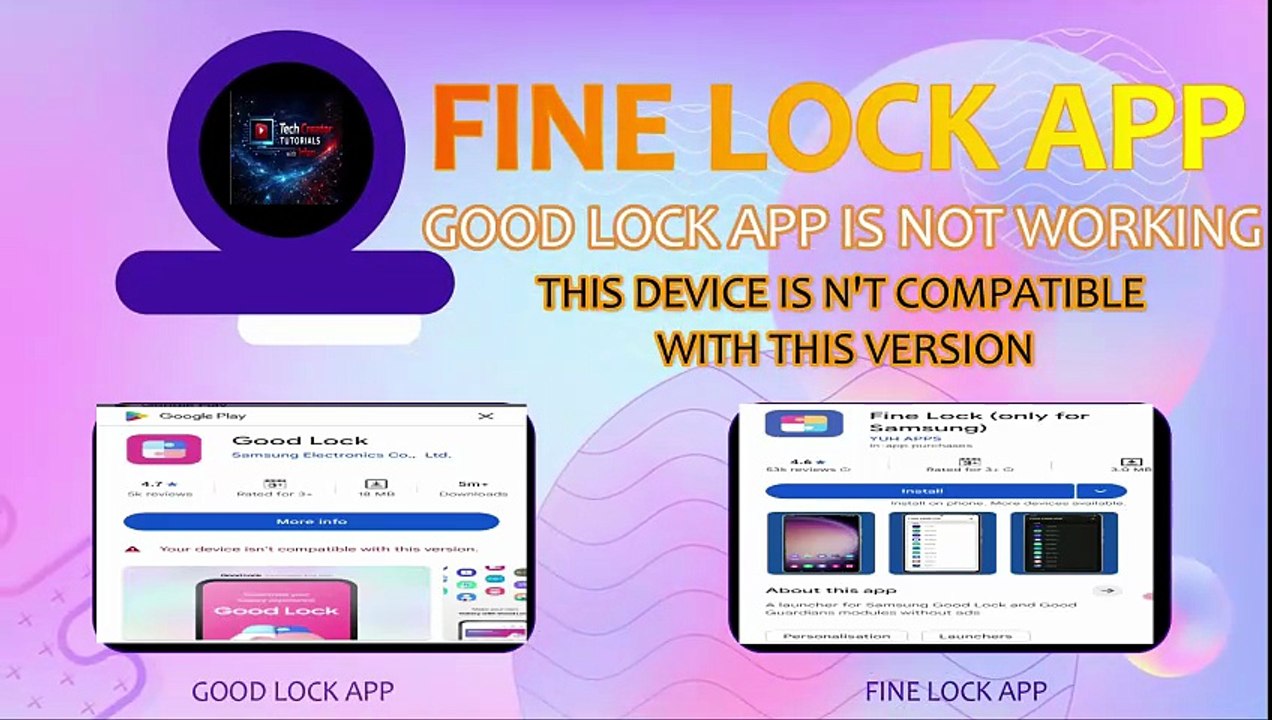 Good Lock App | Fine Lock Features | Good Lock is Not Available  | Good Lock is not Working