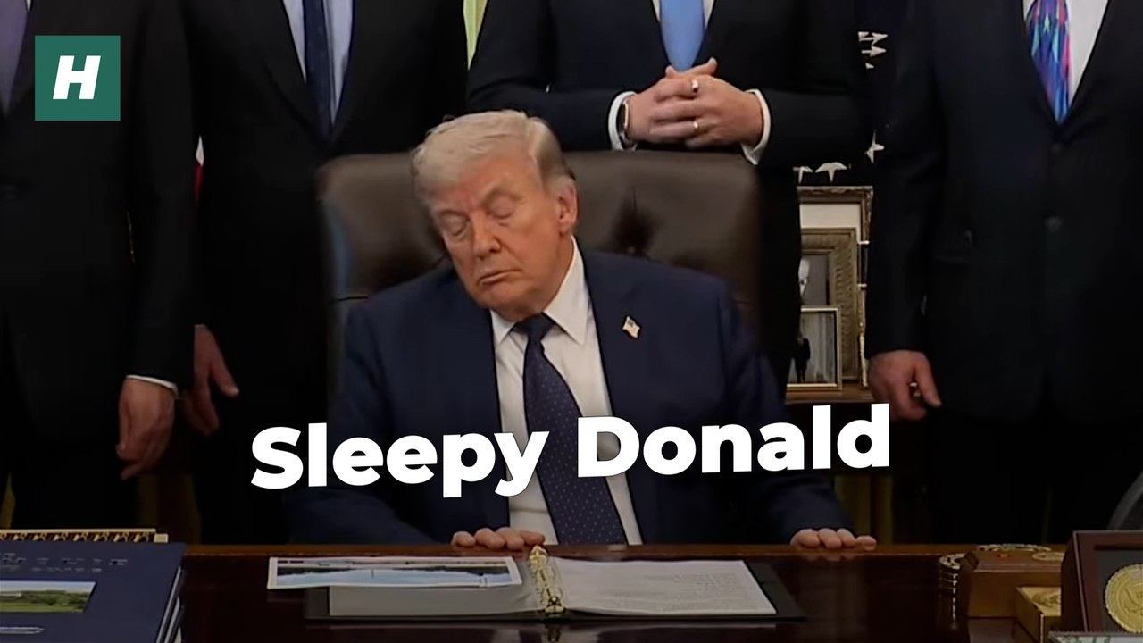 Donald Trump s'endort en pleine conférence face aux caméras
